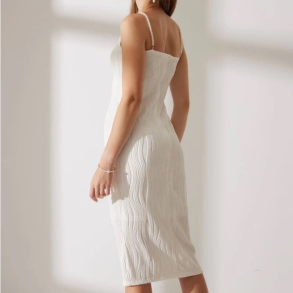 Rihoas The Water Ripple Textured Cami Dress NWT - Picture 2 of 4